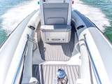 Optional stainless steel under bow anchor system